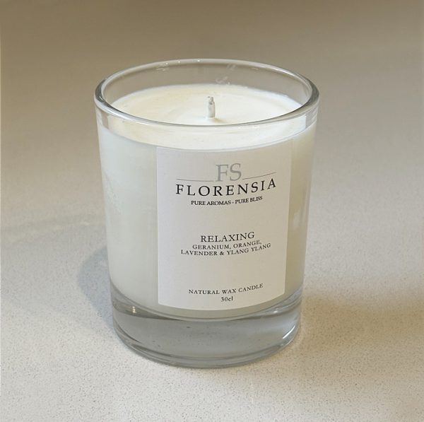 RELAXING – Natural Wax Candle – Large - Image 2